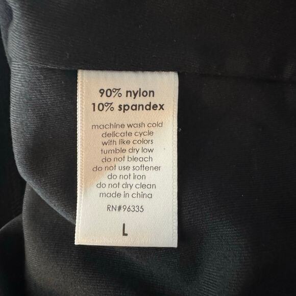 Susana Monaco One Shoulder Crop Top - Black NWT Size Large - Picture 6 of 7